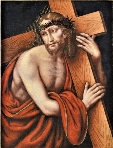 Christ portant la Croix - Giovanni Pietro Rizzoli dit le Giampietrino (1485-1553)